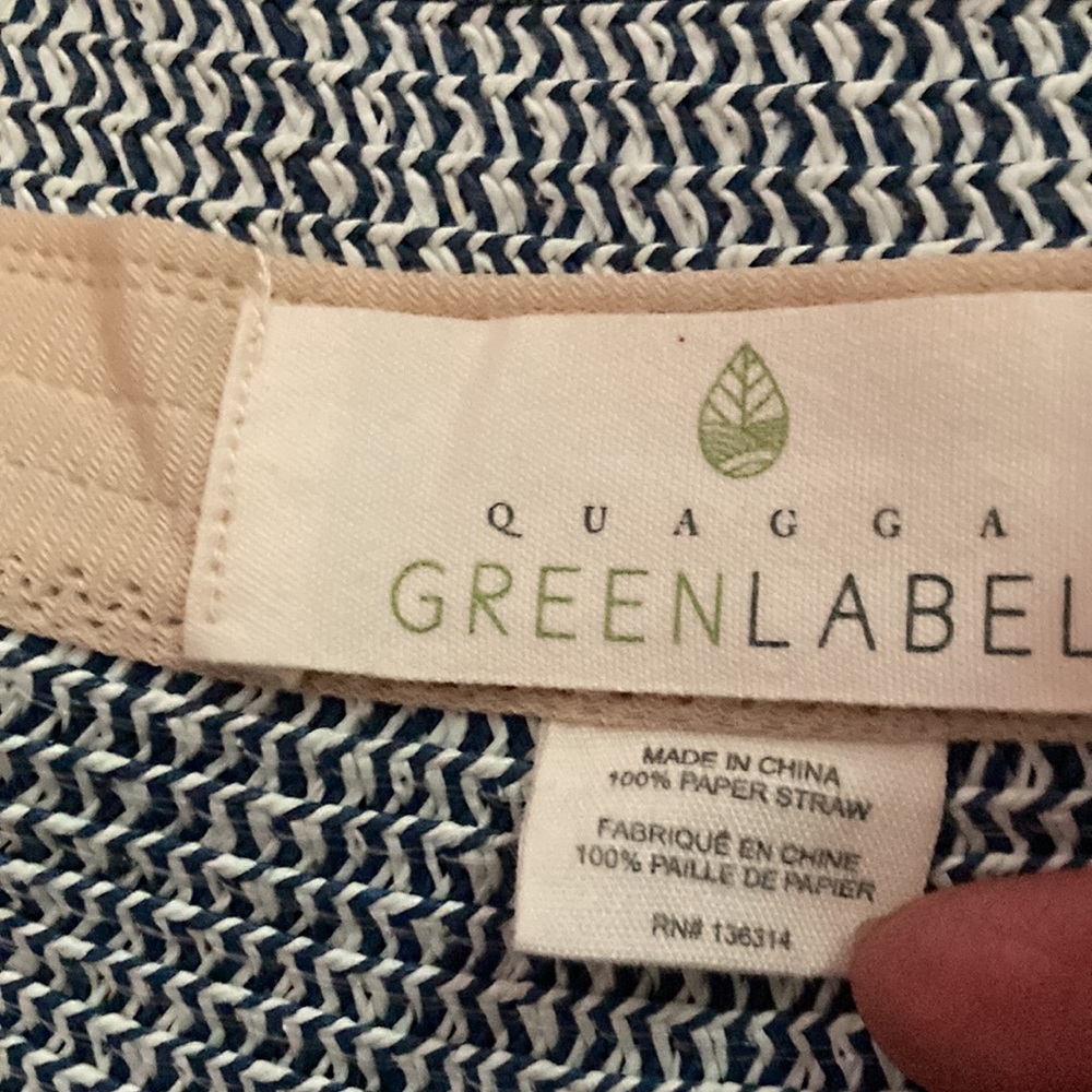 Sun Hat Visor Woven - image 2